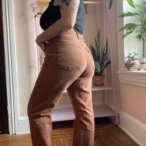 Levi’s 550 Rust HighWaist Jeans